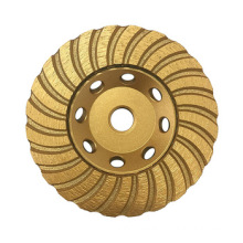 Turbo Row Diamond Grinding Cup Wheel for Concrete Granite Marble Masonry Brick